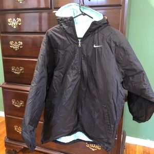 Black nike quarter-zip jacket